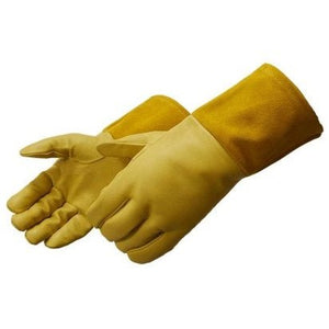Premium Top Grain Gold Pigskin Leather Welding Glove, 7732 - BHP Safety Products
