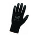 PUG-17 Lightweight Seamless General Purpose Polyurethane Coated Work Gloves, Black - BHP Safety Products