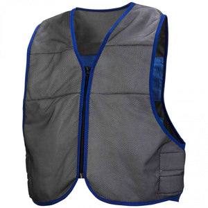Pyramex CV100 Evaporative Cooling Vest , Gray and Blue, 1/Each - BHP Safety Products