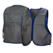 Pyramex CV100 Evaporative Cooling Vest , Gray and Blue, 1/Each - BHP Safety Products