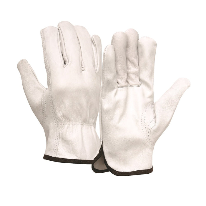 Pyramex Grain Goatskin Leather Driver Gloves GL3001K (12 Pair) - BHP Safety Products