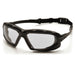Pyramex Highlander Plus Safety Glasses with Vented Foam Padding - BHP Safety Products