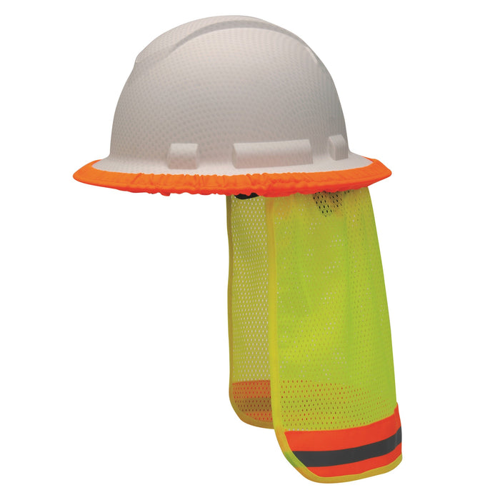 Pyramex HPESHADE10 Hi-Vis Yellow Hard Hat Neck Shade - BHP Safety Products