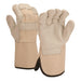 Pyramex Premium Cowhide Leather Work Gloves GL1004W (12 Pair) - BHP Safety Products