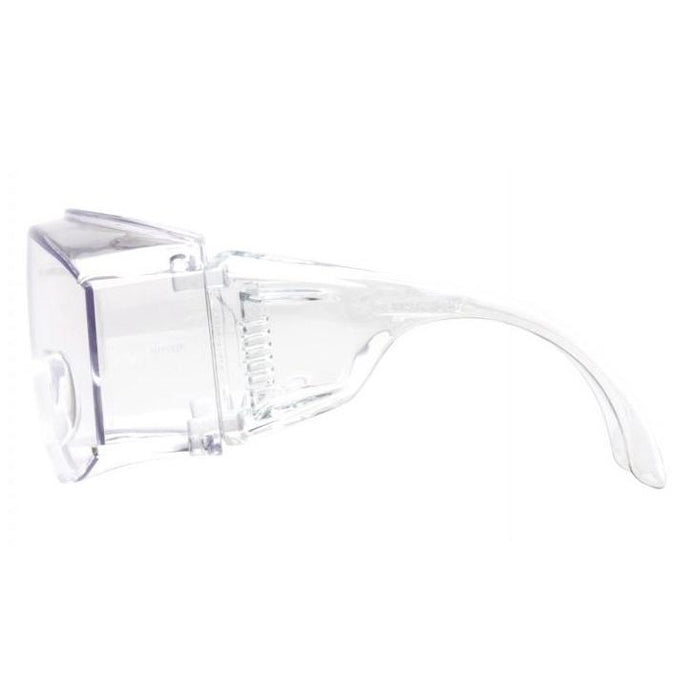 Pyramex Solo Jumbo Safety Glasses, Vented Temples, Clear Lens, S510SJ, 1 Pair - BHP Safety Products
