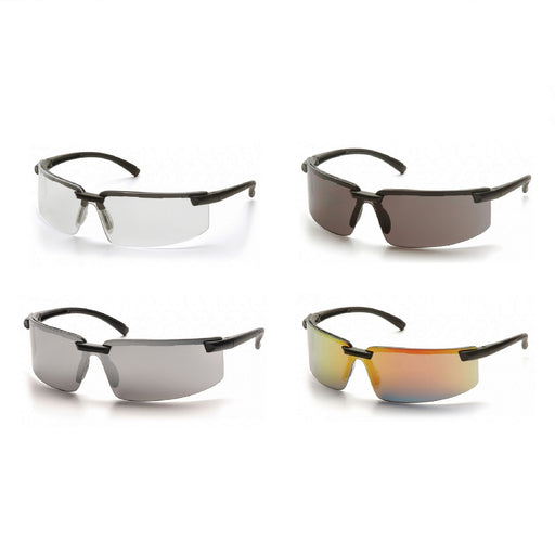 Pyramex Surveyor Safety Glass, Wrap-Around Style Sunglass, ANSI Z87.1 - BHP Safety Products