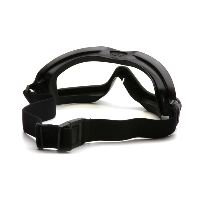Pyramex V2G Plus Goggle, Dual Clear Anti-Fog Lens and Adjustable Strap - BHP Safety Products