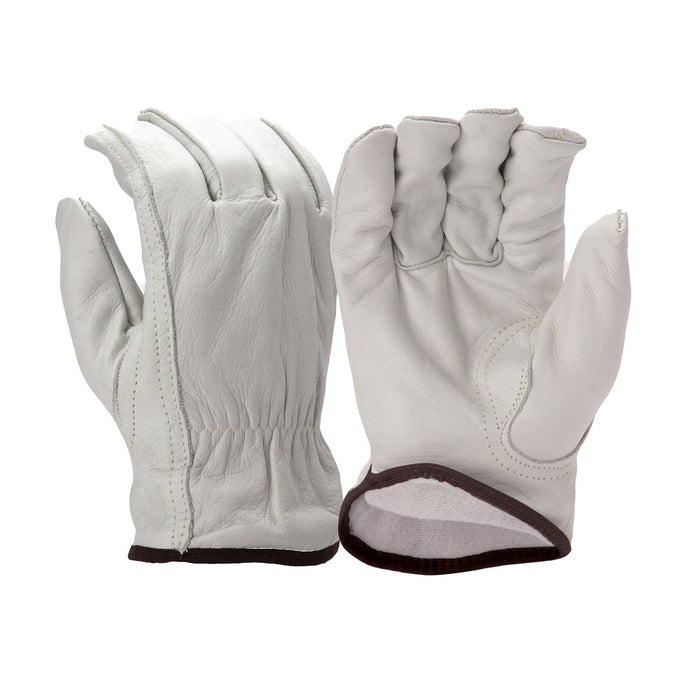 Pyramex Value Cowhide Leather Keystone Driver Gloves GL2006K (12 Pair) - BHP Safety Products