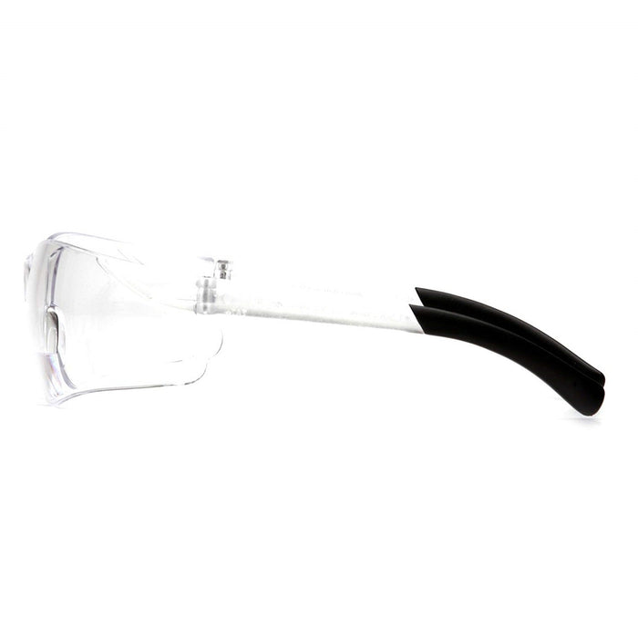 Pyramex Ztek Reader Safety Glasses, Clear Lens with RX Bifocal - BHP Safety Products