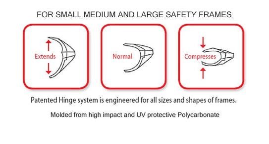 B26+ GLI SCUDI LATERALI PER RX Occhiali Di Sicurezza - Foto 4