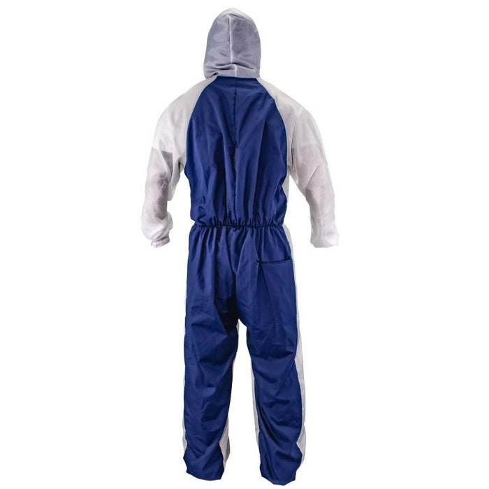 SAS Moonsuit Nylon / Cotton Reusable Coverall, Hooded with Elastic Waist & Full Zipper, 1 Each - BHP Safety Products