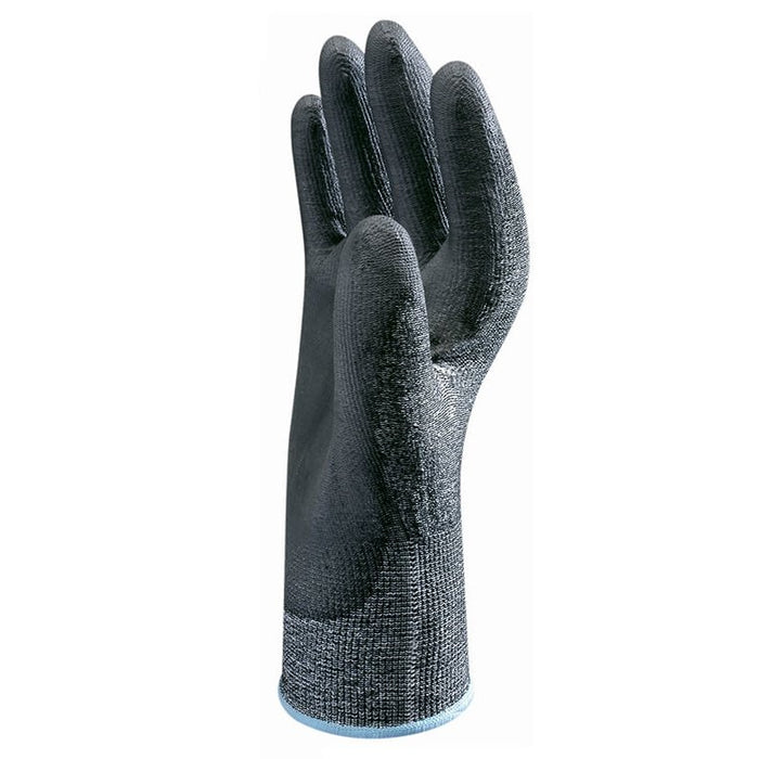 Showa 541 Rough Grip PU Coated Work Glove, ANSI A2 Cut Resistant, Gray - BHP Safety Products