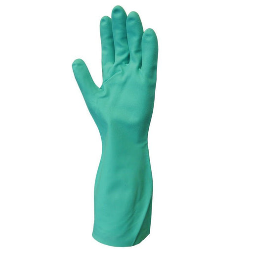 Showa 730 Cotton Flock Lined Chemical Resistant, Nitrile Gloves - BHP Safety Products