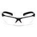 Sitecore Safety Glass, Clear H2MAX Anti-Fog Lens with Black and Gray Temples, SBG10110DTM, 1 Pair - BHP Safety Products