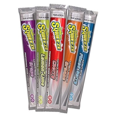 Sqwincher Squeeze Pops, Assorted Flavors, 150/Case - BHP Safety Products