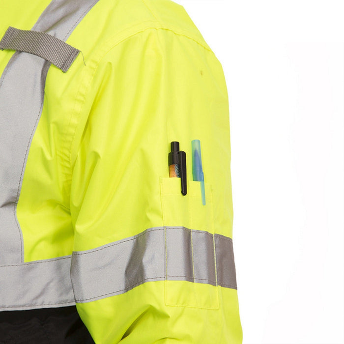 Tingley Bomber II Jacket, Lime J26112, Hi-Vis Insulated Safety Jacket - BHP Safety Products
