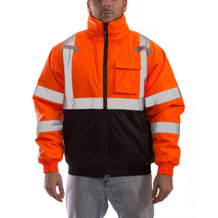 Tingley Bomber II Jacket, Orange J26119, Hi-Vis Insulated Safety Jacket - BHP Safety Products
