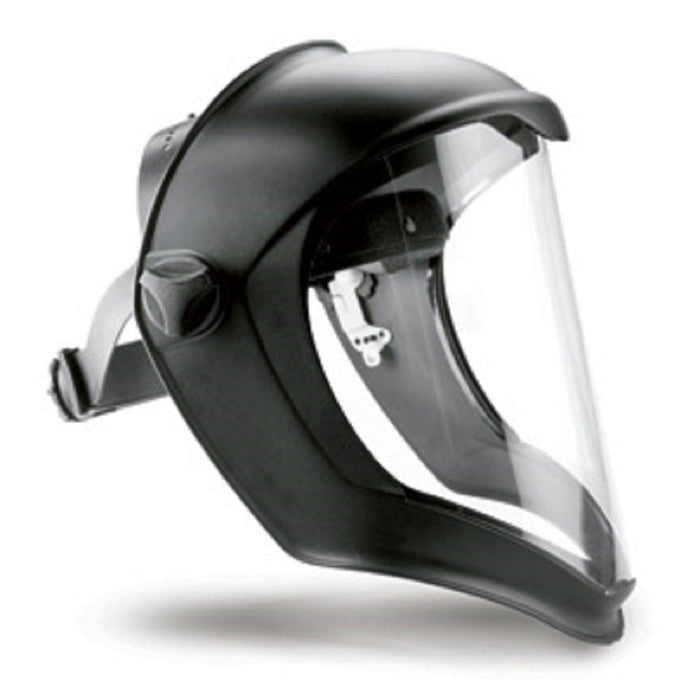 Uvex Bionic S8510 Polycarbonate Face Shield with Clear Anti-Fog Lens and Adjustable Ratchet Suspension - BHP Safety Products