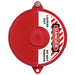 Wheel Valve Lockout Cover V307, Fits Valve Handles from 5" Up To 6-1/2" Diameter - BHP Safety Products