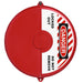 Wheel Valve Lockout Cover V313, Fits Valve Handles from 10" Up To 13" Diameter - BHP Safety Products