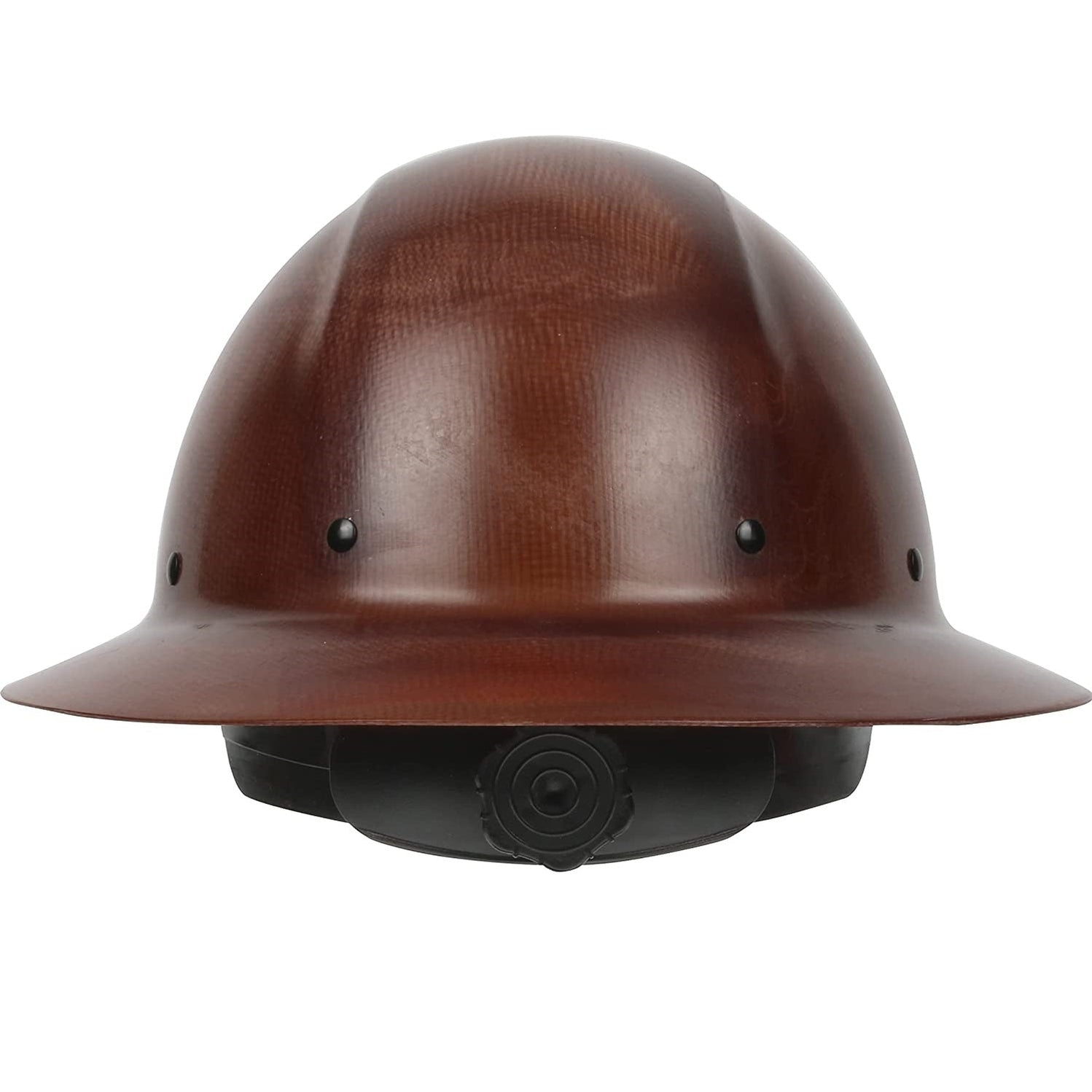 Wolfjaw Full Brim Hard Hat with Fiberglass Shell, 8 Point Ratchet Susp ...