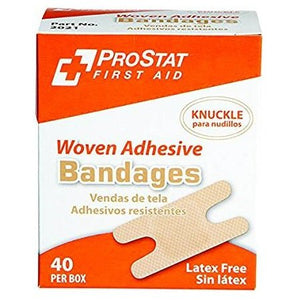 Woven Adhesive Knuckle Bandage, 40 Count/Box - BHP Safety Products