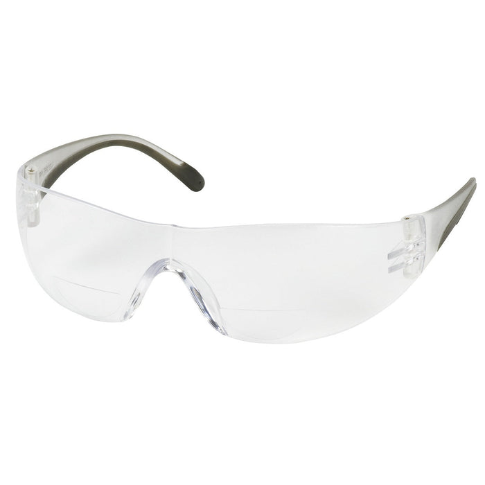 Zenon Z12R Safety Glass Readers with Clear Temple, Clear Lens and Anti-Scratch Coating - BHP Safety Products
